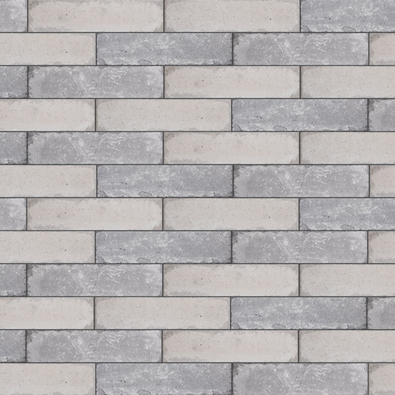 Brickyard 3 In. X 12 In. Porcelain Rustic Wall & Floor Tile, White