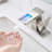 Bathroom Sink Faucet Led , Waterfall Spout, Deck Mounted One Hole, Single Handle, Brushed Nickel, Hot Cold Water With Mixer-121628874