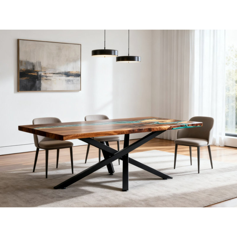 Bases de table en métal de qualité supérieure, conçues pour résister, pouvant supporter jusqu'à 1500 lb, L 53 po x l 26 po x H 28 po