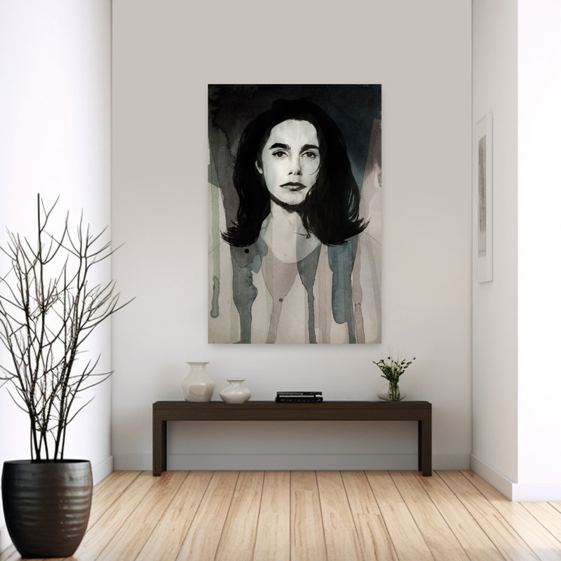 Art contemporain, art contemporain abstrait, H 60 po x l 40 po