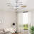 52'' Ceiling Fan Light With Remote