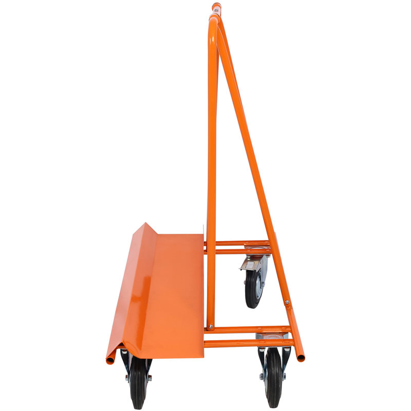 Capacité de charge de 1800 lb, chariot de service de panneau, roulettes avec frein