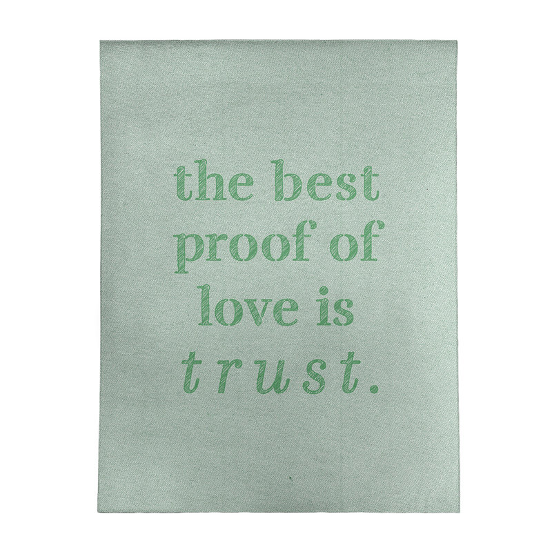 Quotes Chenille Indoor Rug, Rectangle 5' x 7'