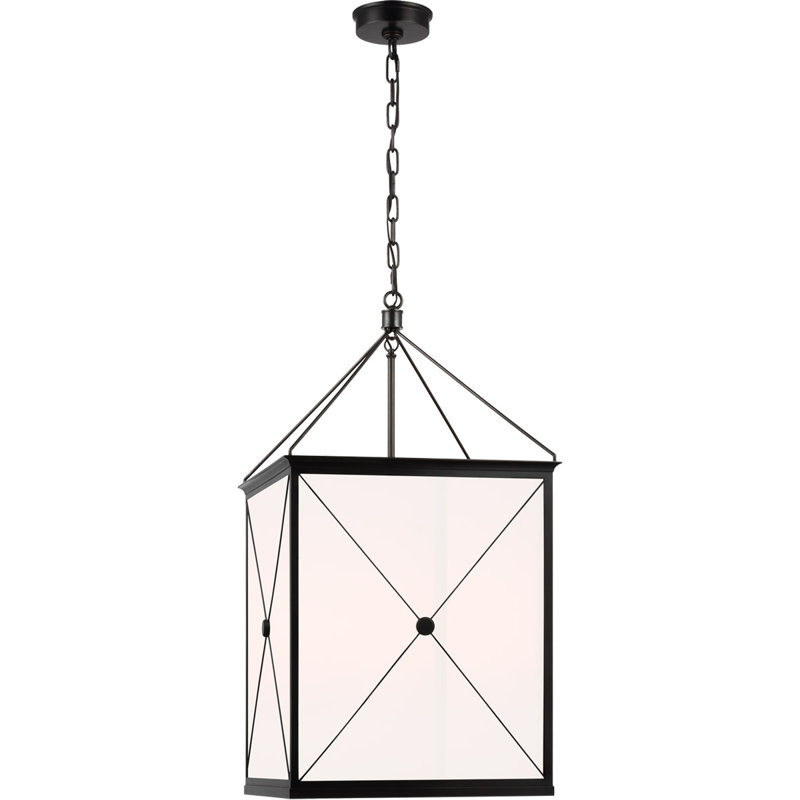 Julie Neill Rossi Medium Lantern, Polished Nickel