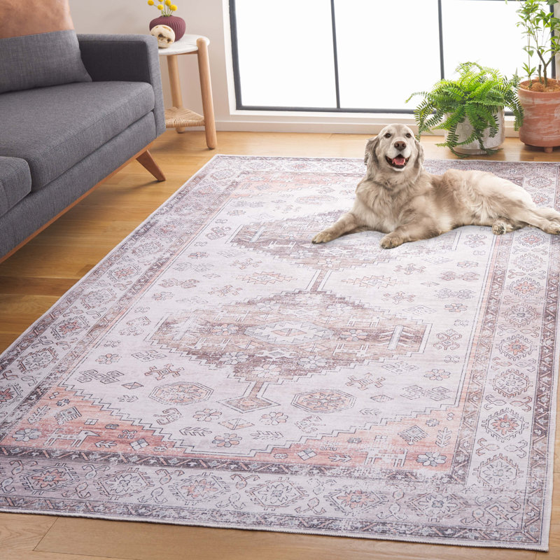 Tapis Alisha avec envers antidérapant, Rectangle de 5 pi x 8 pi