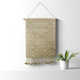 Hand Woven Solid Wood Wall Hanging