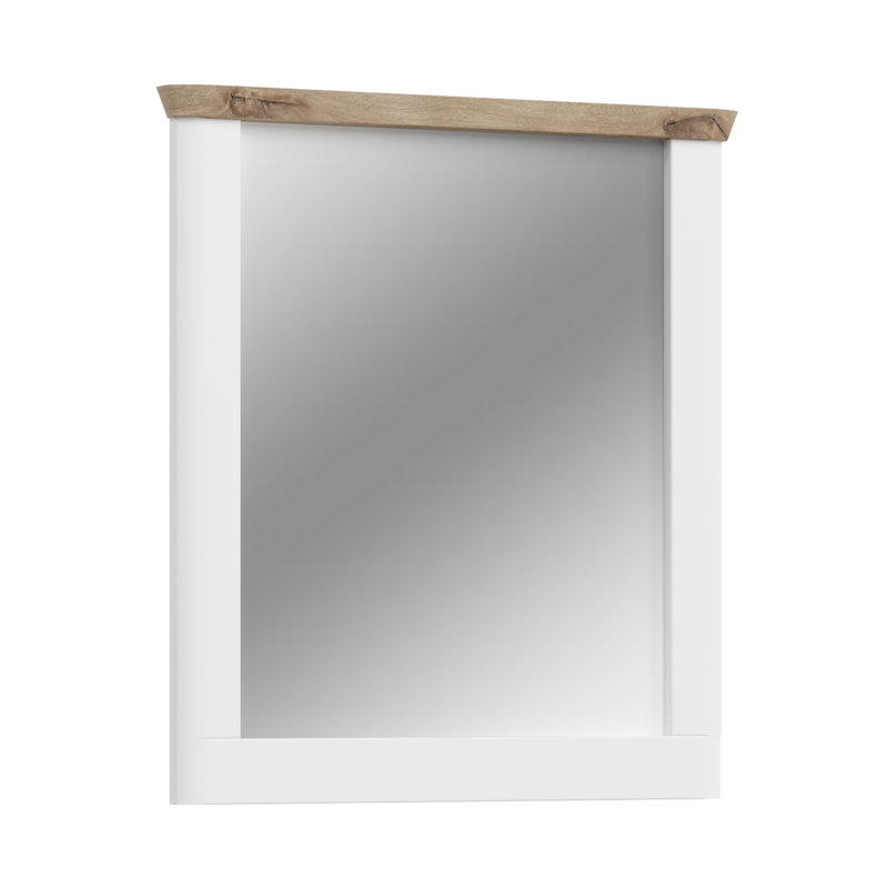 Gouverneur Wood Rectangle Wall Mirror