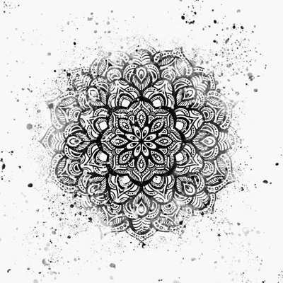 Mandala noir