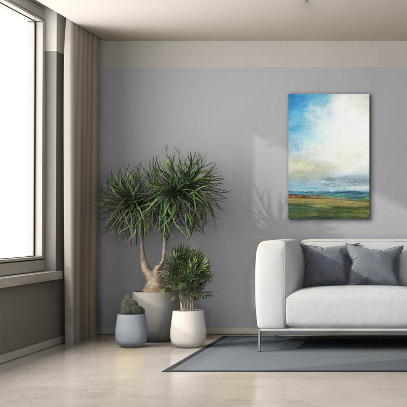 «Blue Skies» par Suzanne Nicoll, H 40 po x l 26 po