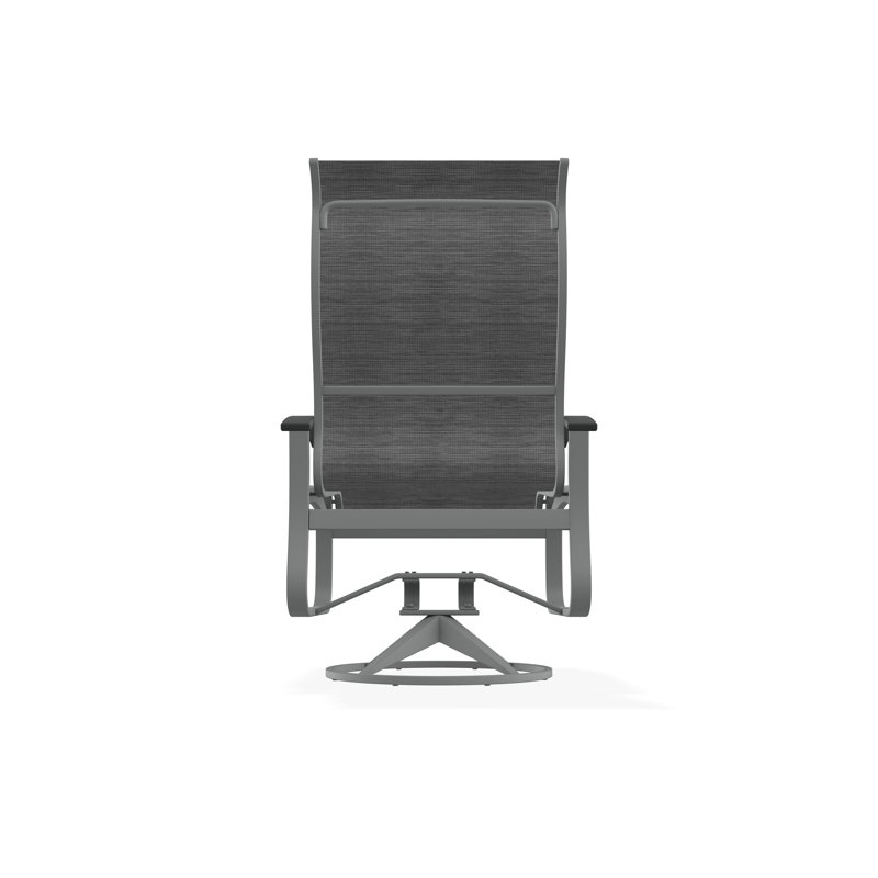 Belle Isle Outdoor Dining Chair, Collect Charcoal, Graphite