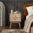 Emet Semi-Assembled Solid Wood 2-Drawer Nightstand-254005862