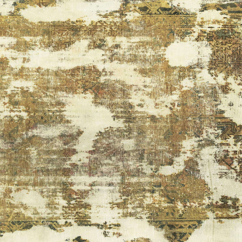 Tapis abstrait moderne 3850, Carré 6 pi