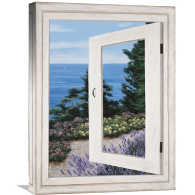 Bay Window Vista II by Diane Romanello - Print on Canvas