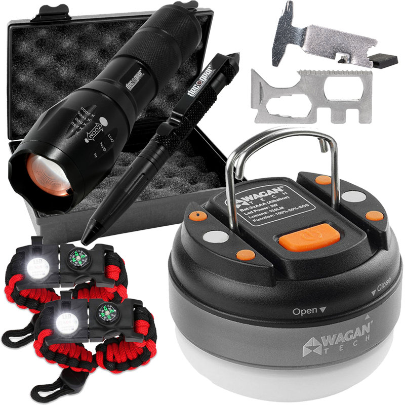 Deco Gear Battery Powered Integrated LED Flashlight