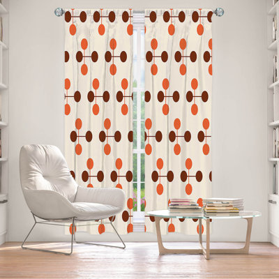 Paire de rideaux obscurcissant en polyester Evalle