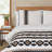 DESIGN STUDIO Jackson Boho Tufted Embroidery Tan/Black All-Season Reversible Soft Microfiber Quilt Set-99313609