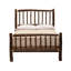Lit traditionnel Fireside Lodge Hickory Log - simple - cognac-1938334038-1932426394