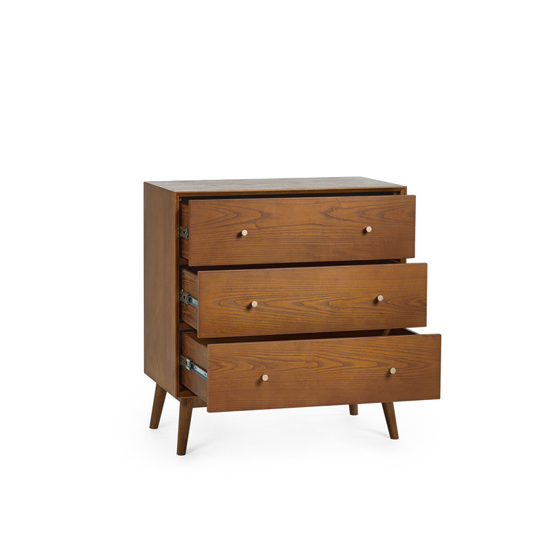 Barchov 84cm W 3 - Drawer Chest of Drawers