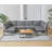 Ensemble modulaire de patio 7 pièces en aluminium-2118611660