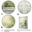 «Countryside Calm Farm Windows I - Farmhouse Windows», art mural-543356144-543356109