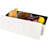 Repose-pieds rectangulaire en similicuir touffeté avec rangement Falan-1336100703