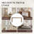 Retro Solid Wood Console Table Entryway Table