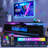 70" TV Stand with 36" Electric Fireplacez-1712324440-1712324441