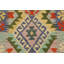 Tapis rouille / bleu en laine noué à la main 3 pi x 4 pi 11 po Cedorah