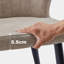 Konate Upholstered Counter Stool with Metal Frame-2109722904