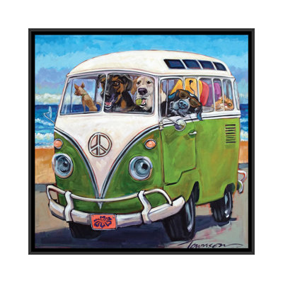 «Hang Loose» par CR Townsend - impression sur toile tendue