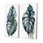 «Philodendron Leaf», 2 pièces sur toile-86602120-86602116