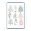 Playful Christmas Trees I Print in a Frame-1234660498-1234660489