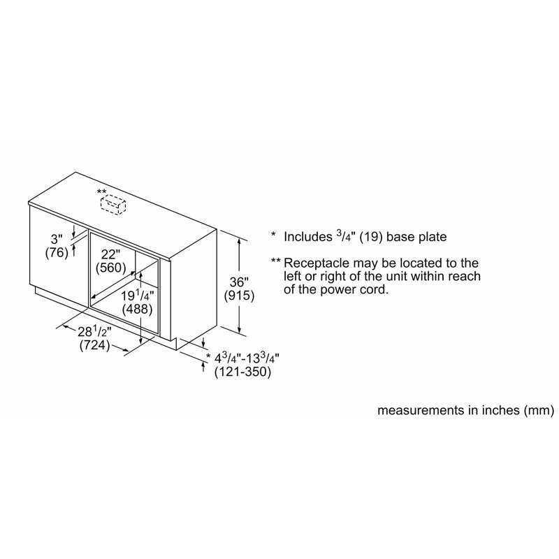 800 Series 30" Convection Electric Single Wall Oven