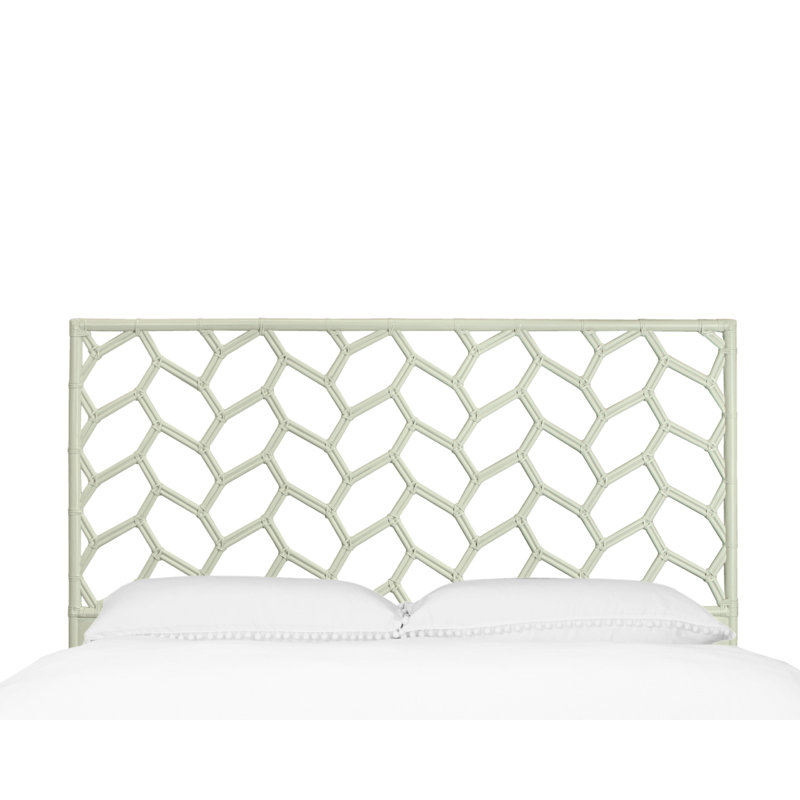 Silas Queen Standard Bed, Black, Celery Green, King