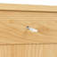 Grand garde-manger de style campagnard de 72 po - 8 tablettes à porte, conception courbée, 3 tablettes réglables, tiroir caché, naturel-1869622213