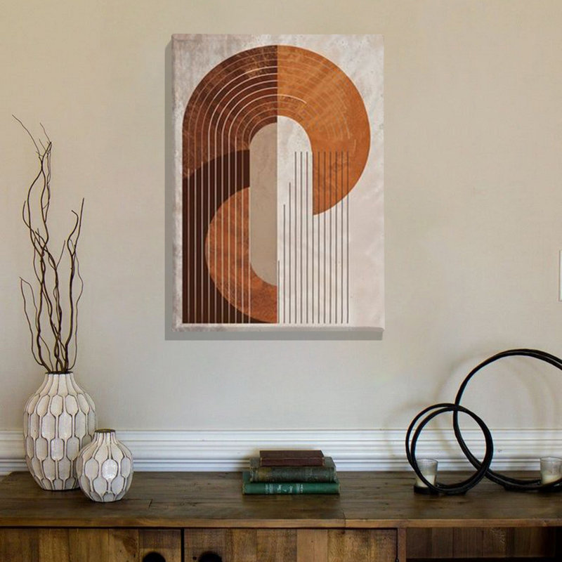 Superbe peinture sur toile décorative de 19,7 po x 27,6 po | 100% toile avec cadre 100% bois (épaisseur: 0,8 x 1,2 pouces) | Parfaite pour le salon, la chambre à coucher ou le bureau, cette œuvre d'art élégante convient à tout espace