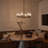Kichler Winslow Black 6-Light Chandelier with Clear Seeded Glass Shades-1036746121
