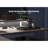 63" L Shaped Standing Desk with Drawers, Power Outlet and LED Lights, Height Adjustable-1939096047