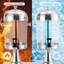 Ensemble de distributeur de boissons en acier inoxydable 2 pièces