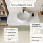 36 po L 19 po x H 19 po, meuble-lavabo mural simple avec plateau en marbre-1474024736