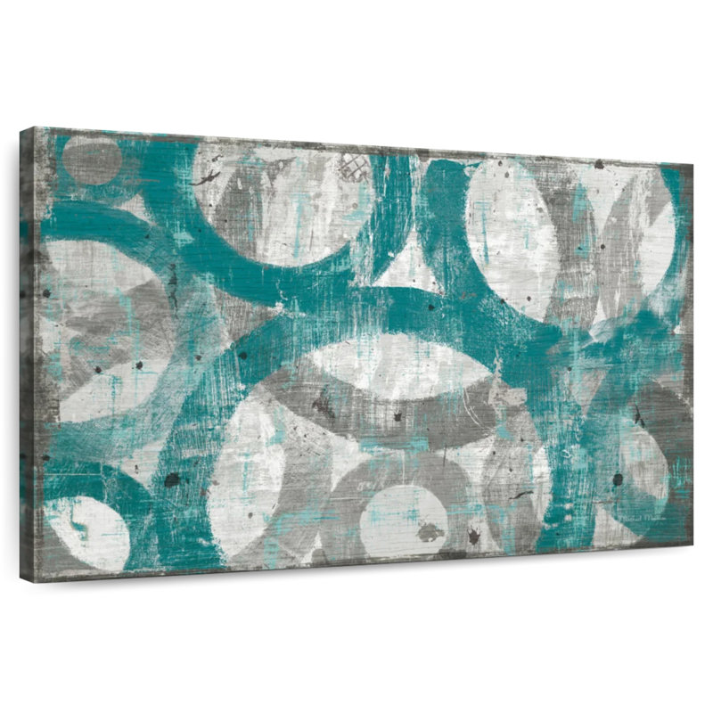 Avery Industrial Teal, 32" H x 48" W