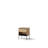 Compact Oak Linear Cabinet W51cm - Modern Design with Push-to-Open Drawer