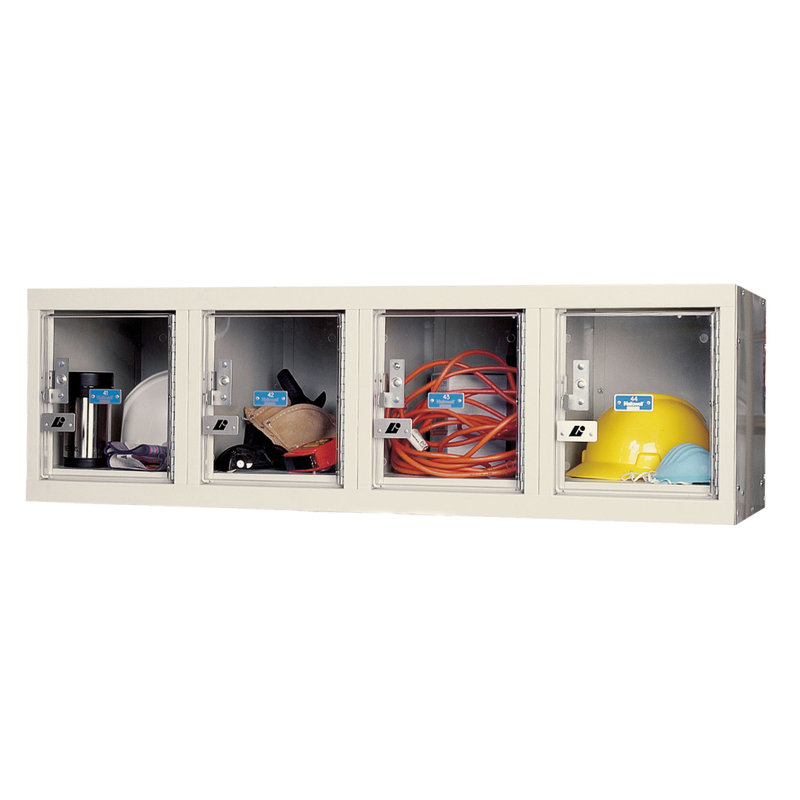 Safety-View Metal 1 - Tier 48'' Employee Locker