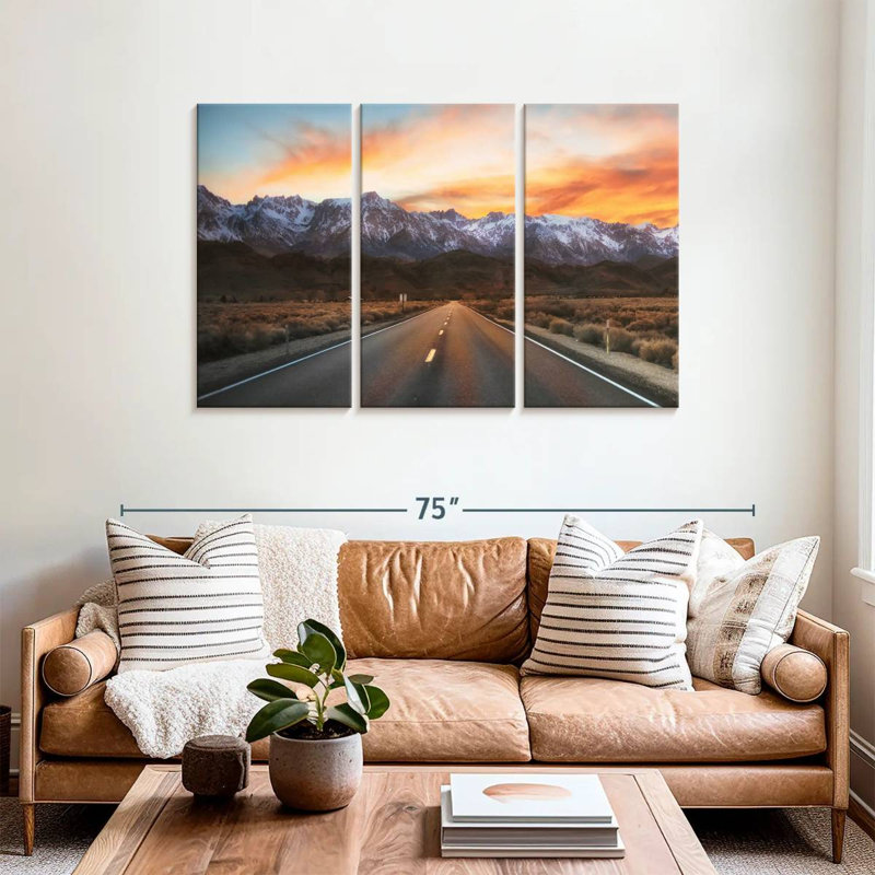 Road To Lone Pine Peak, 36" H x 57" W