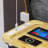Bedside Shelf With USB Charging Port - Cup Holder, And AC Outlet...