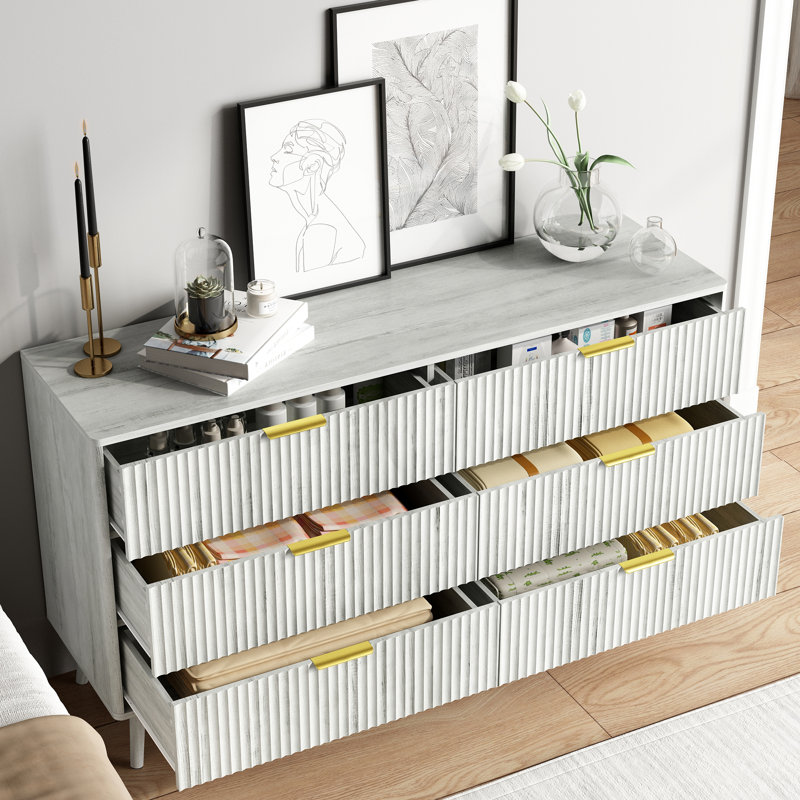 2 Pieces Bedroom Set, White