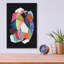  «Dance With Me 1» par Coco Good, art mural en verre acrylique, 12 po x 16 po