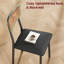 Ensemble de table de salle à manger rustique pour 4 personnes - table en bois à bords biseautés avec 4 chaises rembourrées - pour petits espaces, cuisine d'appartement-436013136-436013141-436013140
