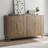 Wood Storage Cabinet with Adjustable Shelf