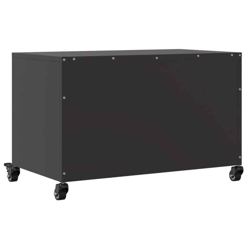 Meuble télé moyen vidaXL, Noir